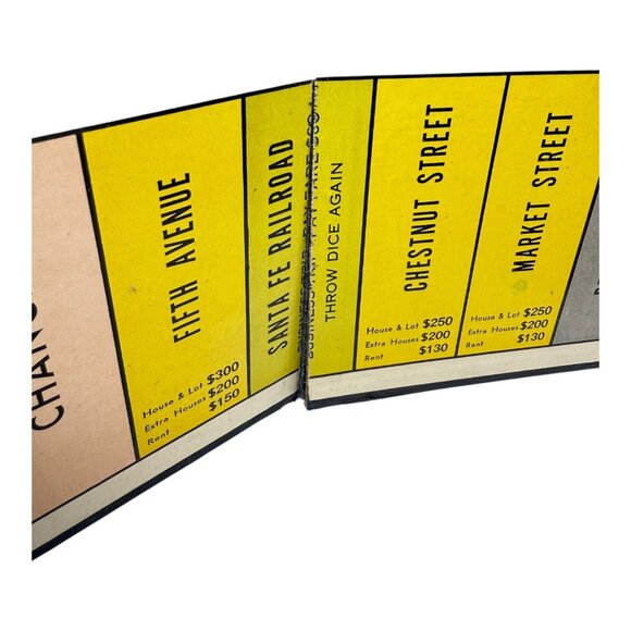 Finance Board Game Parker Brothers 1930s Replacement Pieces Cards Money **READ** - Picture 9 of 11